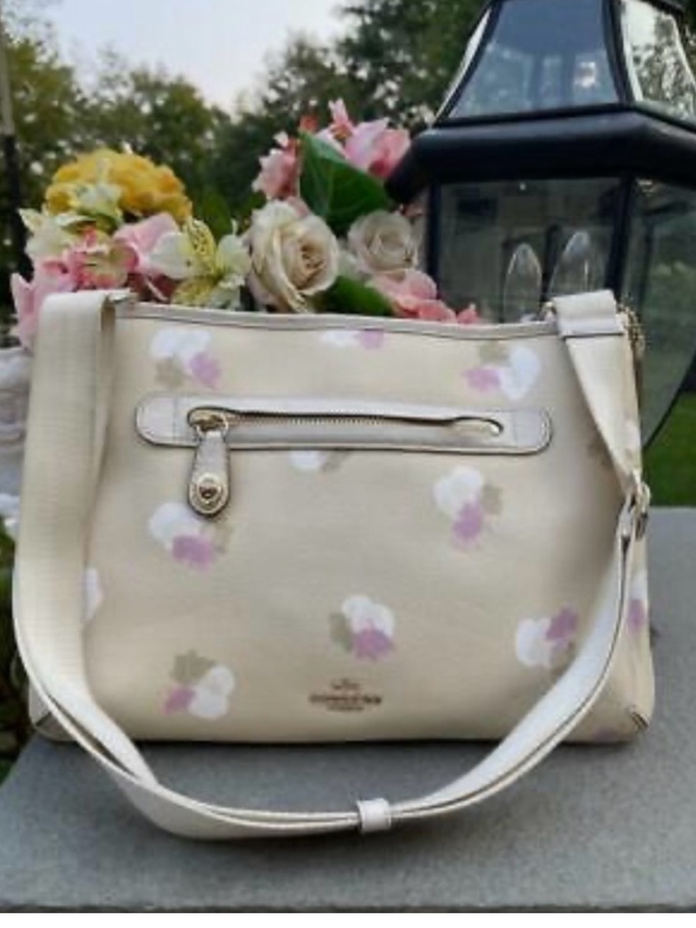 Coach Beachwood Taylor Floral Crossbody Bag